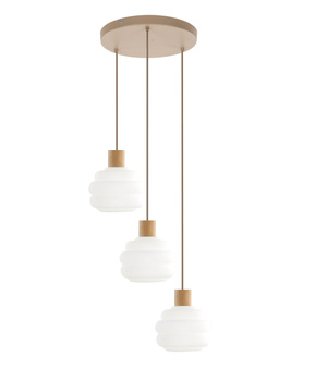 MELIA LAMPA WISZĄCA 3XE27  KOŁO